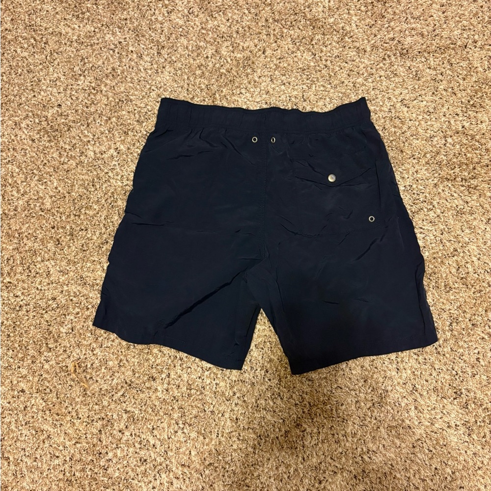 H&M Navy Swim Trunks with Drawstring - Picture 4 of 4